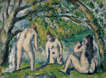 Three Bathers